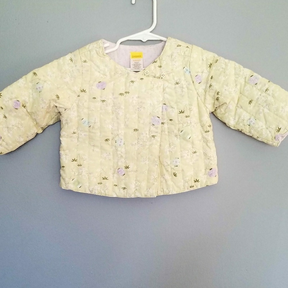 Gymboree quilt jacket size 12-18 months